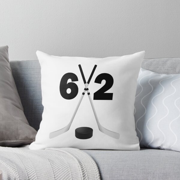 Item preview, Hockey number 62 - sixty two with sticks and disc designed and sold by AllShirts21.