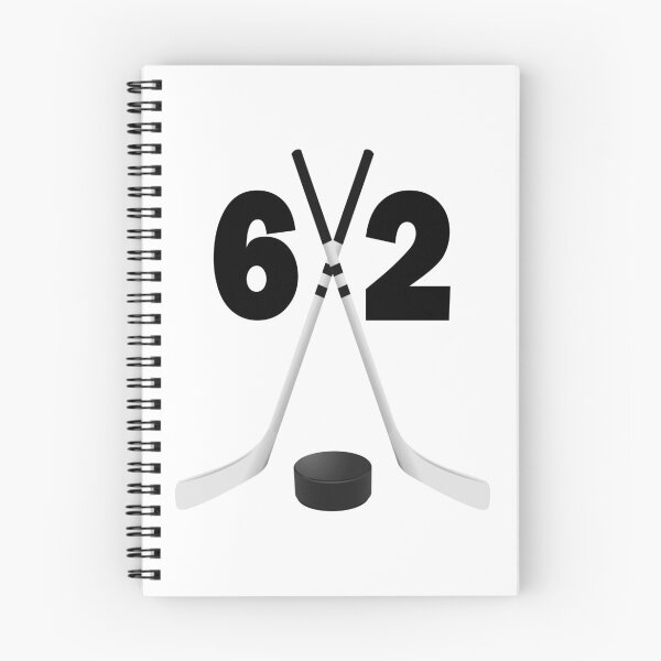 Item preview, Hockey number 62 - sixty two with sticks and disc designed and sold by AllShirts21.