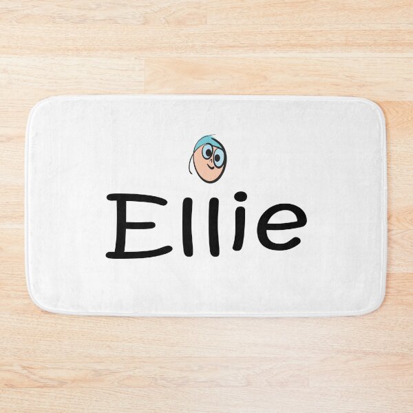 Item preview, Ellie Happy Face Blue Hair Girl Name designed and sold by ProjectX23.