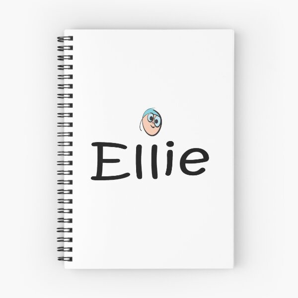 Item preview, Ellie Happy Face Blue Hair Girl Name designed and sold by ProjectX23.