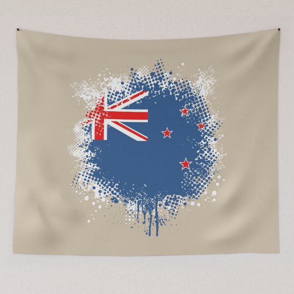 Item preview, Flag of New Zealand - Splat designed and sold by pixelinga.