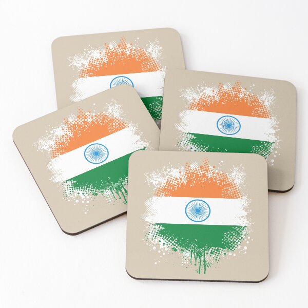 Item preview, Flag of India - Splat designed and sold by pixelinga.