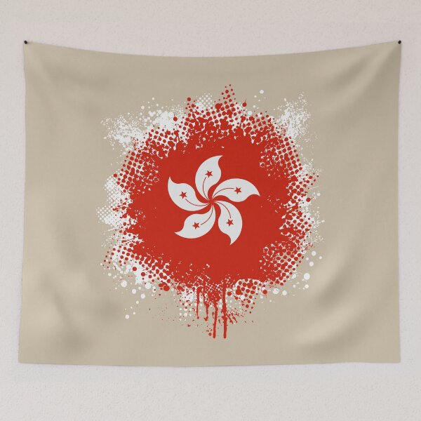Item preview, Flag of Hong Kong - Splat designed and sold by pixelinga.