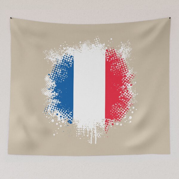 Item preview, Flag of France - Splat designed and sold by pixelinga.