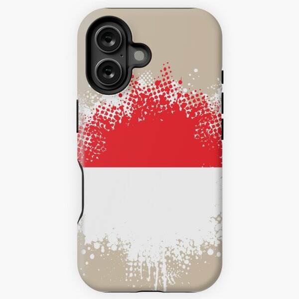 Item preview, Flag of Indonesia - Splat designed and sold by pixelinga.