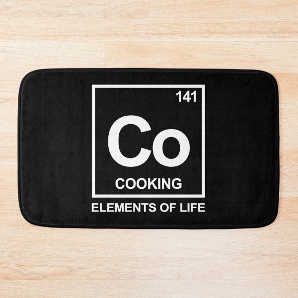 Item preview, Elements of life: 141 cooking Periodic table of cooking designed and sold by PhrasesTheThird.
