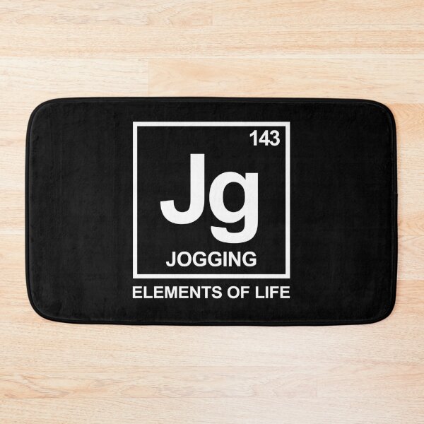 Item preview, Elements of life: 142 Jogging Periodic Table designed and sold by PhrasesTheThird.