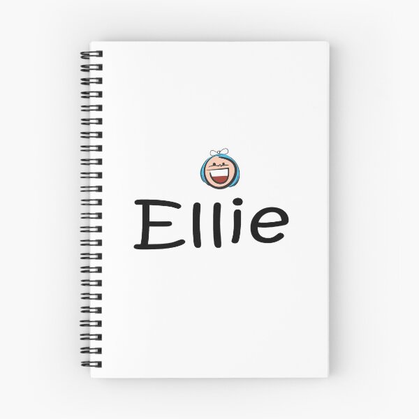 Item preview, Ellie Happy Face Blue Hair Girl Name designed and sold by ProjectX23.