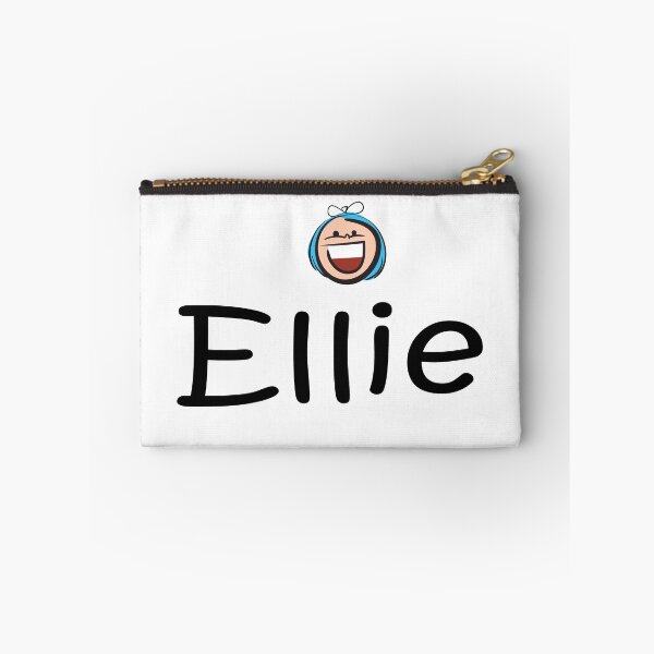 Item preview, Ellie Happy Face Blue Hair Girl Name designed and sold by ProjectX23.