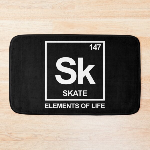 Item preview, Elements of life: 147 Skate Periodic Table of Skating designed and sold by PhrasesTheThird.