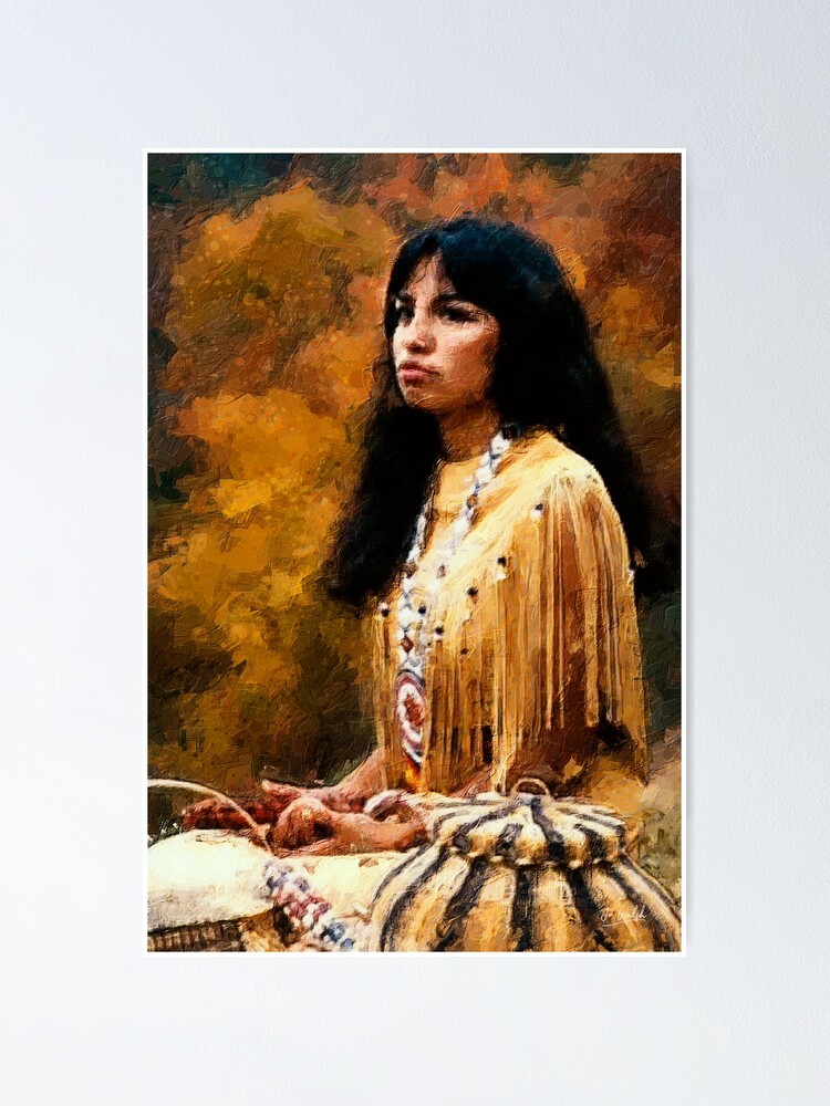 Póster «Chica apache» de WickedLola | Redbubble