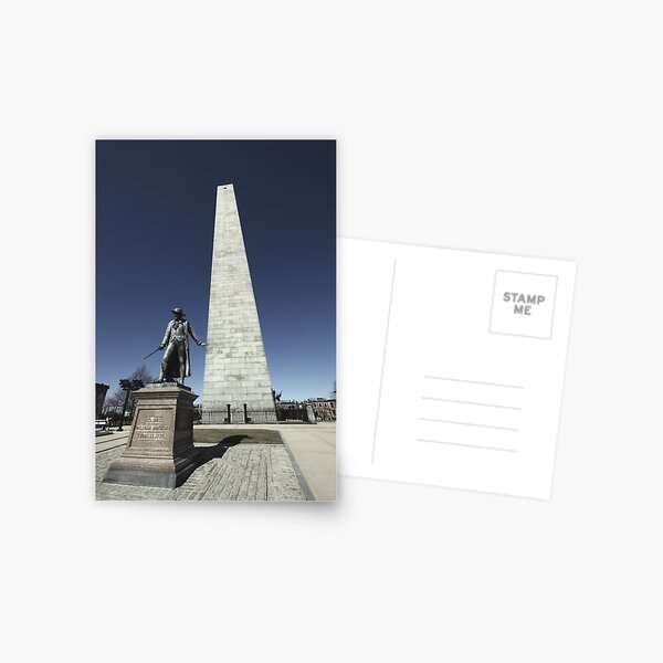 Bunker Hill Monument Postcard