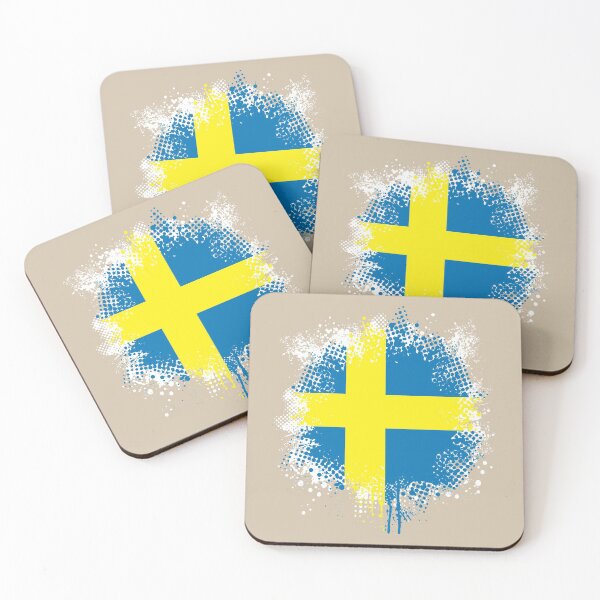 Item preview, Flag of Sweden - Splat designed and sold by pixelinga.