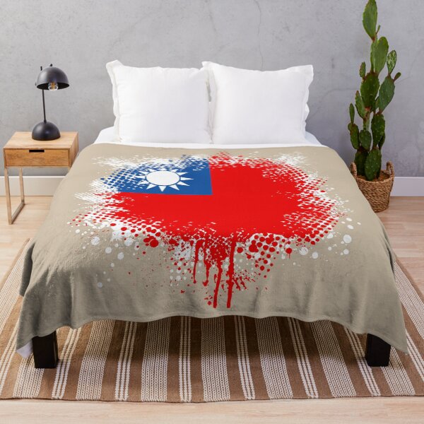Item preview, Flag of Taiwan - Splat designed and sold by pixelinga.