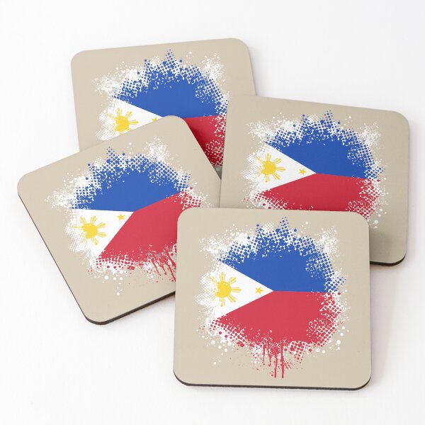 Item preview, Flag of Philippines - Splat designed and sold by pixelinga.