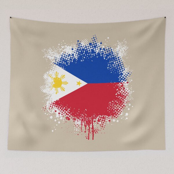 Item preview, Flag of Philippines - Splat designed and sold by pixelinga.