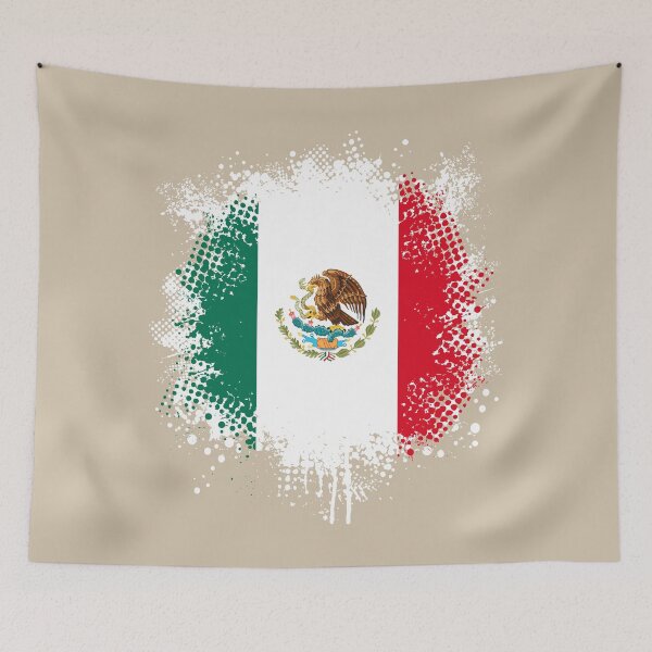 Artikelvorschau, Flag of Mexico - Splat entworfen und verkauft von pixelinga.