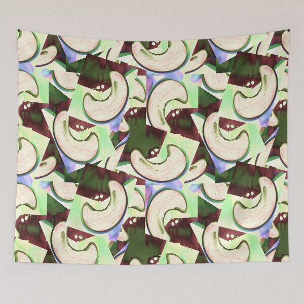 Item preview, cashewnut shaped pattern design for wrapping paper. designed and sold by hutofdesigns.