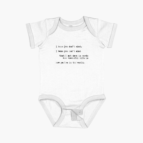 Your Song Baby One-Piece