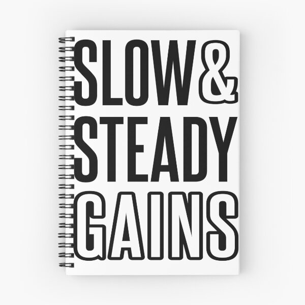 Item preview, Slow and steady gains designed and sold by Tahuverian.