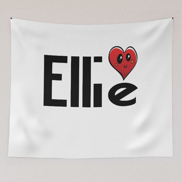 Item preview, Ellie Cute Heart Name  designed and sold by ProjectX23.