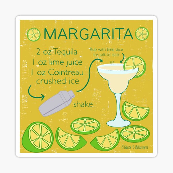 Margarita Sticker