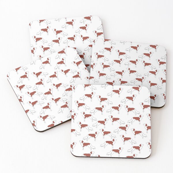 Item preview, Kooikers on white designed and sold by Tillowin.