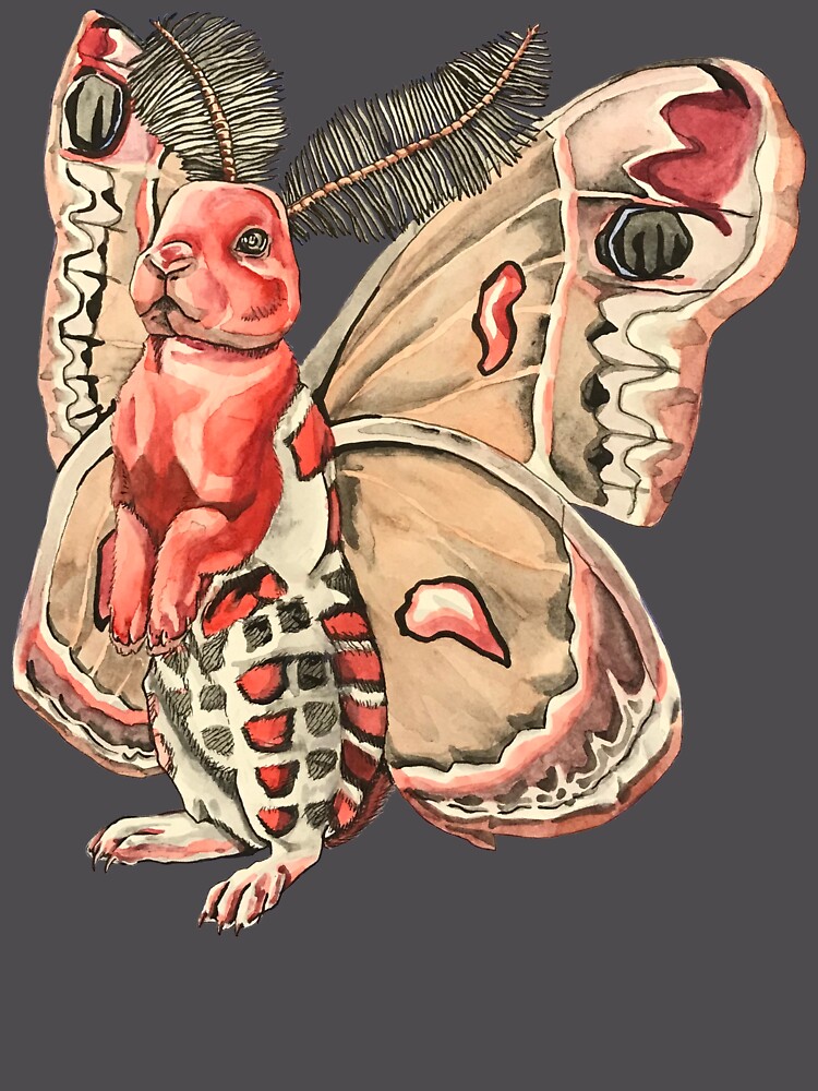 Thumbnail 6 of 6, Premium Oversized Sweatshirt, Moth Rabbit designed and sold by RaLiz.