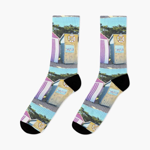 Item preview, Oleron and its beach huts designed and sold by AHELENE.