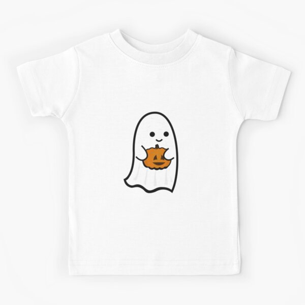 Cute Ghost's Jack o' Lantern Kids T-Shirt