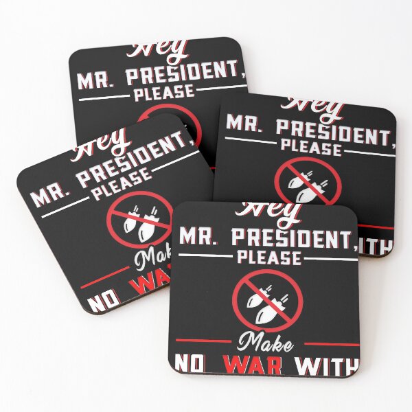 Item preview, Hey Mr. President, please make no war with Iran designed and sold by pcb-design.