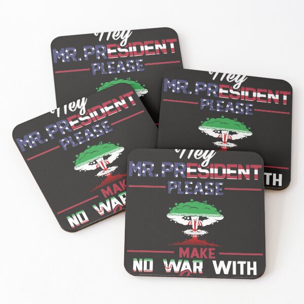 Item preview, Hey Mr. President make no war with Iran designed and sold by pcb-design.