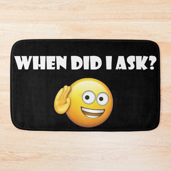Item preview, When Did I Ask? designed and sold by AceLightning Designs.