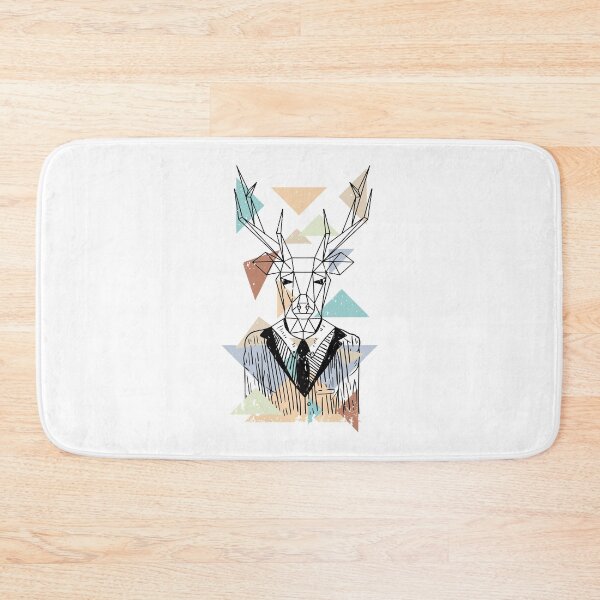 Item preview, Geometric  shapes Deer with a suit and a tie  designed and sold by FFelder.
