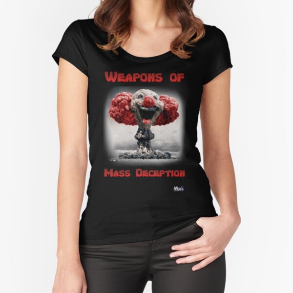 W M Deception Fitted Scoop T-Shirt