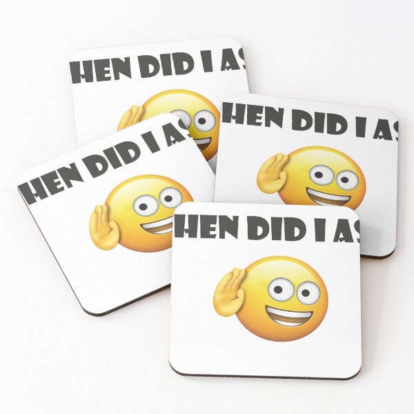 Item preview, When Did I Ask? designed and sold by AceLightning Designs.