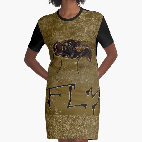 FLIEGE FLIEGE GOLD T-Shirt Kleid