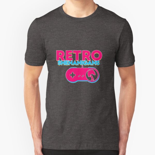Retro Shenanigans Slim Fit T-Shirt