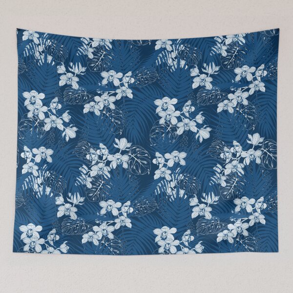 Item preview, blue orchids designed and sold by minyanna.