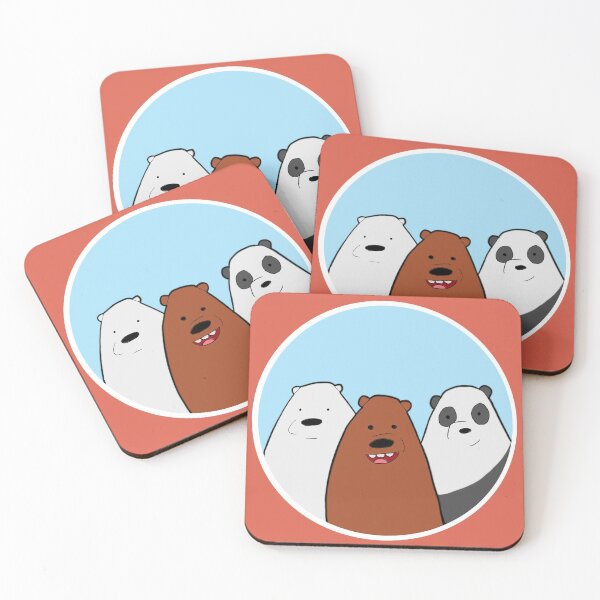 Item preview, We bare bears portrait designed and sold by dartsyart.