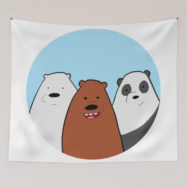 Item preview, We bare bears portrait designed and sold by dartsyart.