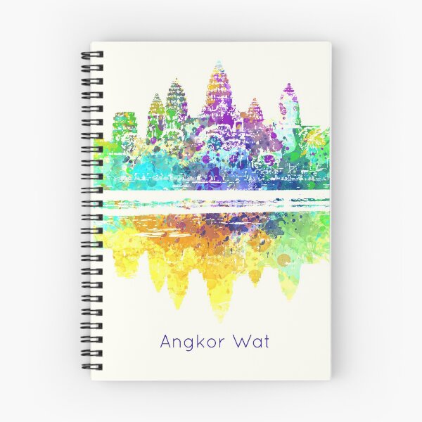 Item preview, Angkor Wat - Colourful Skyline designed and sold by SeraphineArts.