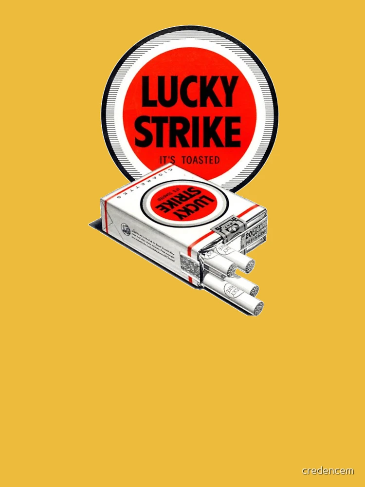 Lucky Strike Toasted Essential T-Shirt for Sale by credencem