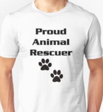 Proud Animal Rescuer Unisex T-Shirt