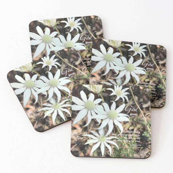 Item preview, Such Beauty! Matt 6:30 designed and sold by WordsOfLife.