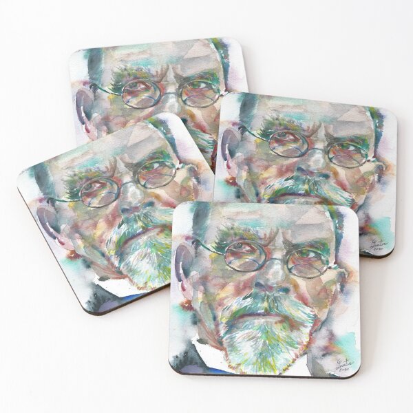 Item preview, EDMUND HUSSERL watercolor portrait.2 designed and sold by lautir.