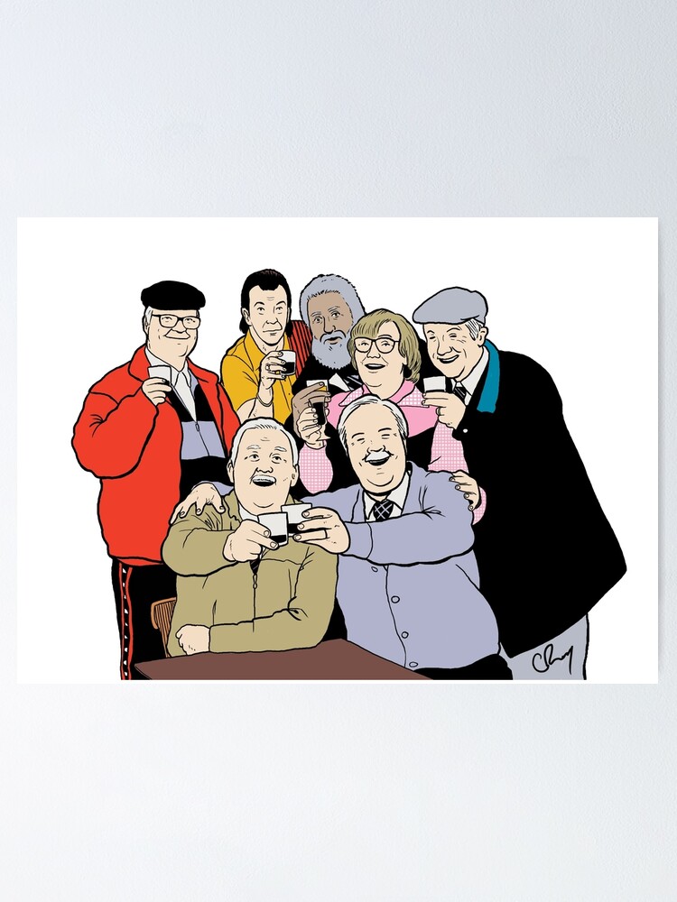 "Still Game (Colour)" Poster for Sale by littlefence | Redbubble