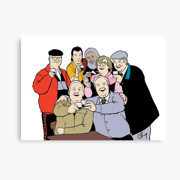 Still Game (Colour) Canvas Print
