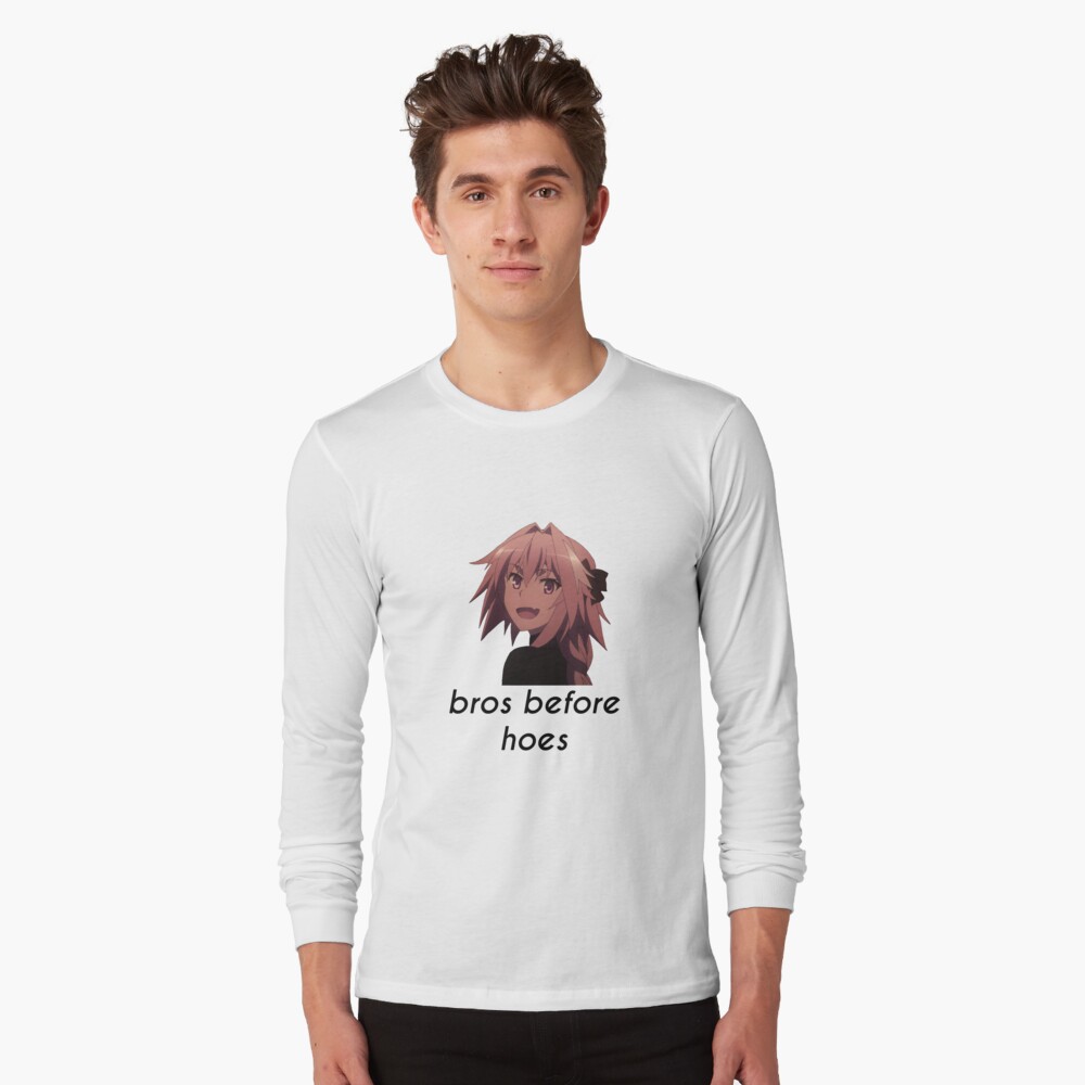 Astolof Bros Before Hoes Trap Meme Essential T-Shirt for Sale by h g