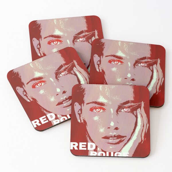 Item preview, Red portrait designed and sold by Medly.